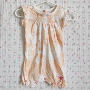 Burt Bees Baby Girl Light Romper One Piece